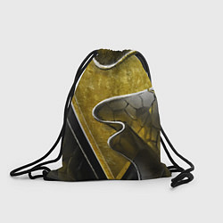 Рюкзак-мешок Золотой треугольник, цвет: 3D-принт