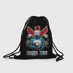 Рюкзак-мешок CYBERPUNK TRAUMA TEAM, цвет: 3D-принт