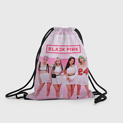 Рюкзак-мешок BLACKPINK, цвет: 3D-принт
