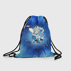 Рюкзак-мешок Барбара Genshin Impact, цвет: 3D-принт