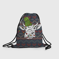 Рюкзак-мешок Праздничный бык, цвет: 3D-принт