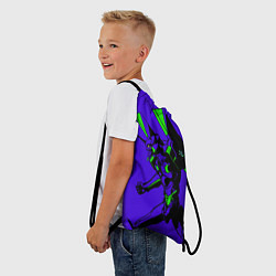 Рюкзак-мешок Евангилион, цвет: 3D-принт — фото 2
