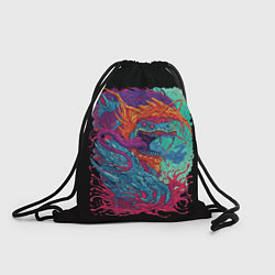 Рюкзак-мешок Hyper beast art, цвет: 3D-принт