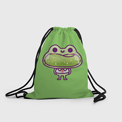 Рюкзак-мешок Стеклянная лягушка, цвет: 3D-принт