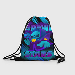 Рюкзак-мешок Тёмный Лорд Спайк BRAWLSTARS, цвет: 3D-принт