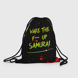 Мешок для обуви WAKE THE F*** UP SAMURAI