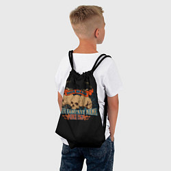 Рюкзак-мешок Skulls, цвет: 3D-принт — фото 2