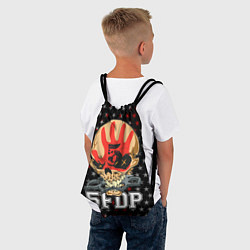 Рюкзак-мешок Five Finger Death Punch 3, цвет: 3D-принт — фото 2