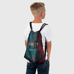 Рюкзак-мешок RUST ALWAYS ONLINE РАСТ, цвет: 3D-принт — фото 2