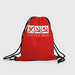 Рюкзак-мешок Eat The Rich, цвет: 3D-принт