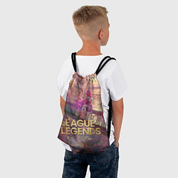 Рюкзак-мешок Красотка LOL, цвет: 3D-принт — фото 2