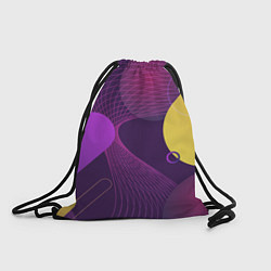 Рюкзак-мешок ГЕОМЕТРИЧЕСКИЕ ЛИНИИ, цвет: 3D-принт