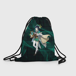 Рюкзак-мешок Genshin Impact - Venti, цвет: 3D-принт