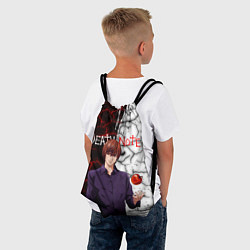 Рюкзак-мешок ТЕТРАДЬ СМЕРТИ, цвет: 3D-принт — фото 2