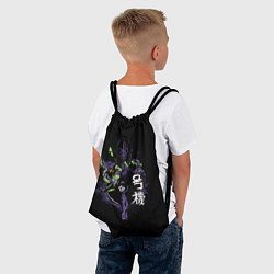 Рюкзак-мешок ЕВАНГЕЛИОН EVANGELION, цвет: 3D-принт — фото 2