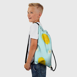 Рюкзак-мешок Одуванчики Dandelions, цвет: 3D-принт — фото 2