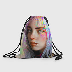 Рюкзак-мешок Billie Eilish, цвет: 3D-принт