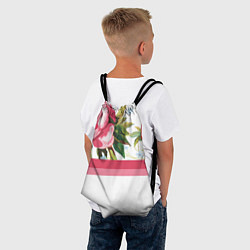 Рюкзак-мешок Нежные Розы, цвет: 3D-принт — фото 2