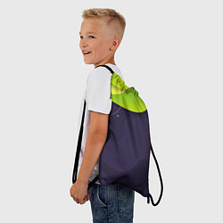 Рюкзак-мешок Спорт волна, цвет: 3D-принт — фото 2