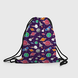 Рюкзак-мешок Корабли, планеты и спутники, цвет: 3D-принт