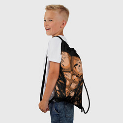Рюкзак-мешок Идеальный Торс, цвет: 3D-принт — фото 2