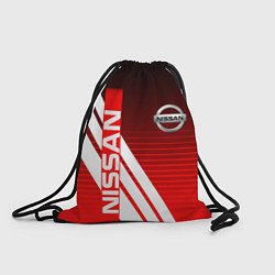 Рюкзак-мешок NISSAN НИССАН СПОРТ, цвет: 3D-принт
