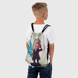 Рюкзак-мешок Nero Big head, цвет: 3D-принт — фото 2