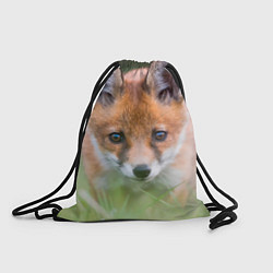 Рюкзак-мешок Лисенок в засаде, цвет: 3D-принт