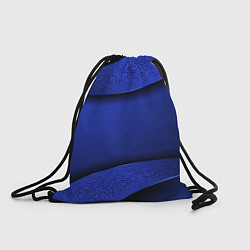 Рюкзак-мешок 3D BLUE Вечерний синий цвет, цвет: 3D-принт