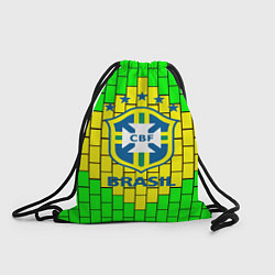 Рюкзак-мешок Сборная Бразилии, цвет: 3D-принт