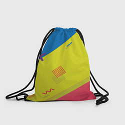 Рюкзак-мешок Яркий стиль для лета, цвет: 3D-принт