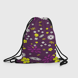 Рюкзак-мешок Цвета цветов дизайн, цвет: 3D-принт