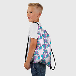 Рюкзак-мешок Пони узор, цвет: 3D-принт — фото 2