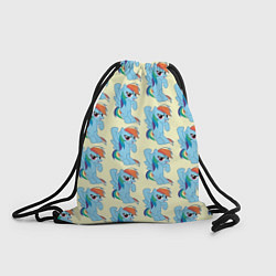 Рюкзак-мешок Rainbow Dash, цвет: 3D-принт