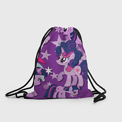 Рюкзак-мешок Twilight Sparkle, цвет: 3D-принт