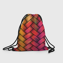 Рюкзак-мешок Colorful weave, цвет: 3D-принт