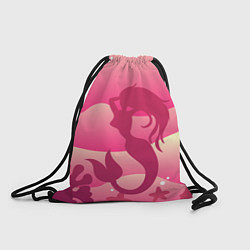 Рюкзак-мешок Русалка, цвет: 3D-принт