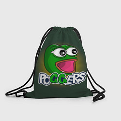 Рюкзак-мешок Poggers, цвет: 3D-принт