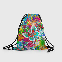 Рюкзак-мешок ЯРКИЕ КРАСКИ, цвет: 3D-принт