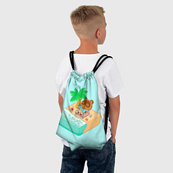 Рюкзак-мешок Beach Crossing, цвет: 3D-принт — фото 2