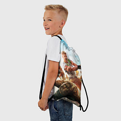Рюкзак-мешок Logan, цвет: 3D-принт — фото 2
