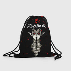 Рюкзак-мешок Загред Чёрный Клевер, цвет: 3D-принт