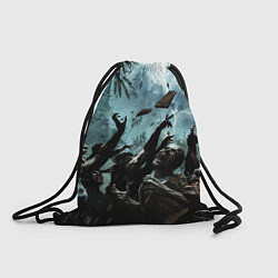 Рюкзак-мешок Кровожадные зомби Zombie, цвет: 3D-принт
