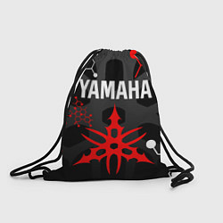 Рюкзак-мешок YAMAHA ЯМАХА МОТОСПОРТ, цвет: 3D-принт