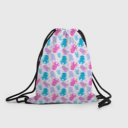 Рюкзак-мешок Осьминоги, цвет: 3D-принт