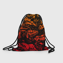 Рюкзак-мешок Grotesque animals, цвет: 3D-принт