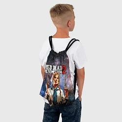 Рюкзак-мешок Девушка дикого запада RDR, цвет: 3D-принт — фото 2