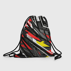 Рюкзак-мешок Фон Абстракция, цвет: 3D-принт