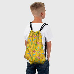 Рюкзак-мешок Конфеты, цвет: 3D-принт — фото 2