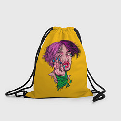 Рюкзак-мешок Плавленый Лил Пип, цвет: 3D-принт